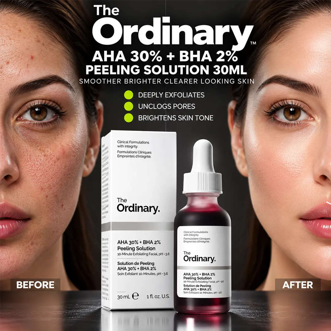 THE ORDINARY AHA 30% + BHA 2% PEELING SOLUTION 30ML