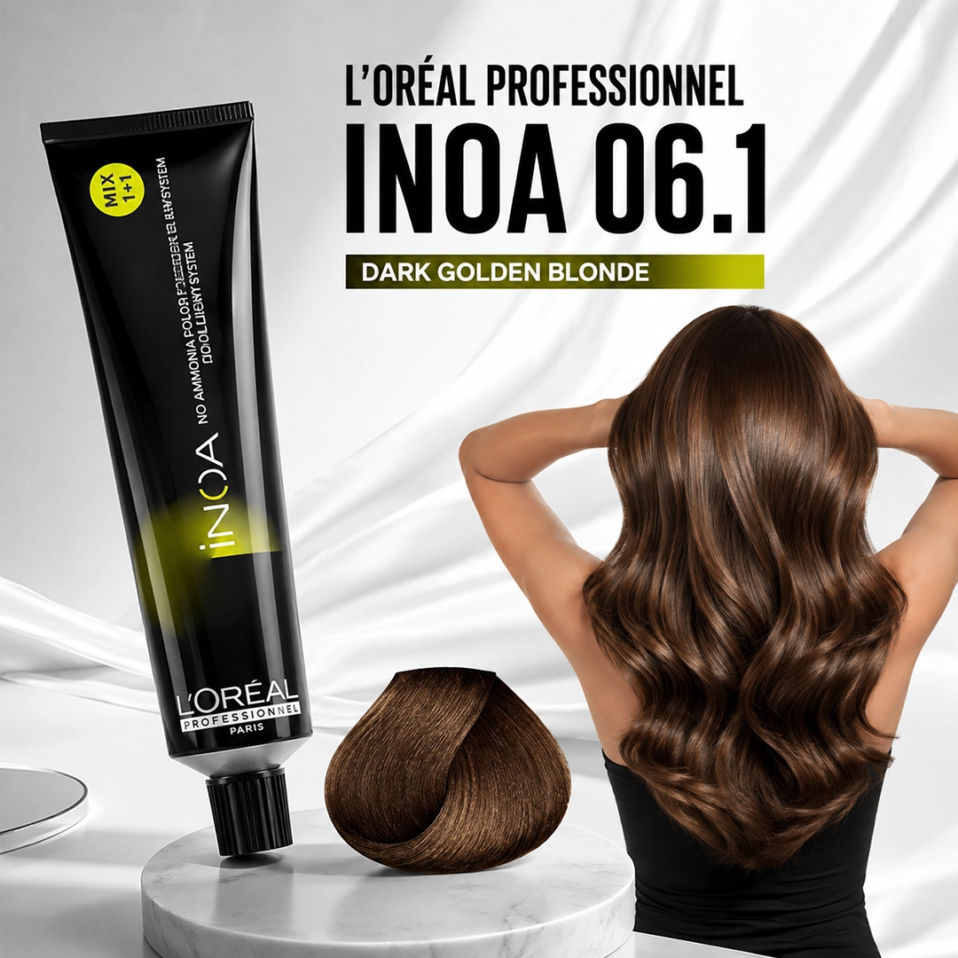 LOREAL PRO INOA HAIR COLOR 06.1