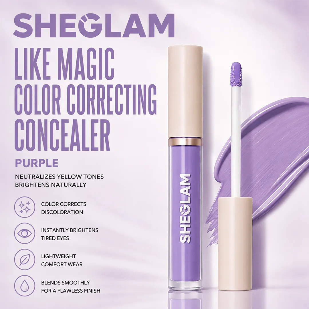 SHEGLAM LIKE MAGIC COLOR CORRECTING CONCEALER PURPLE