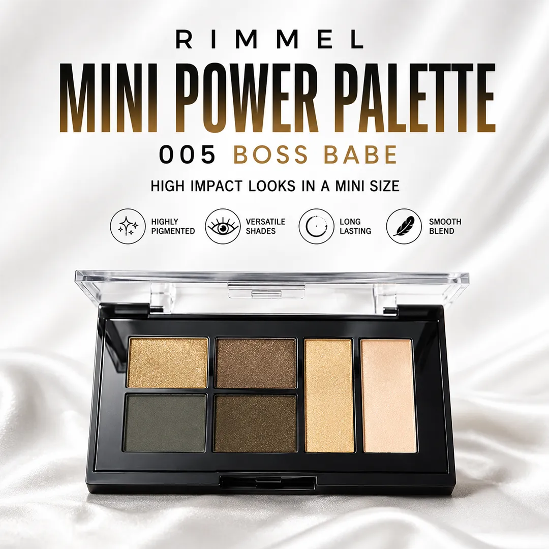RIMMEL MINI POWER PALETTE 005 BOSS BABE