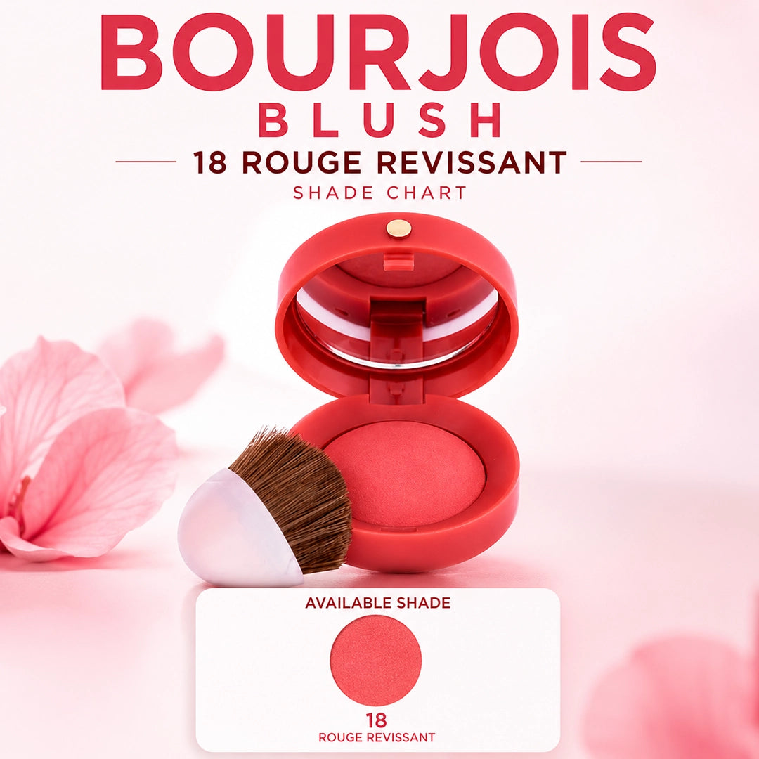 BOURJOIS BLUSH 18 ROUGE REVISSANT