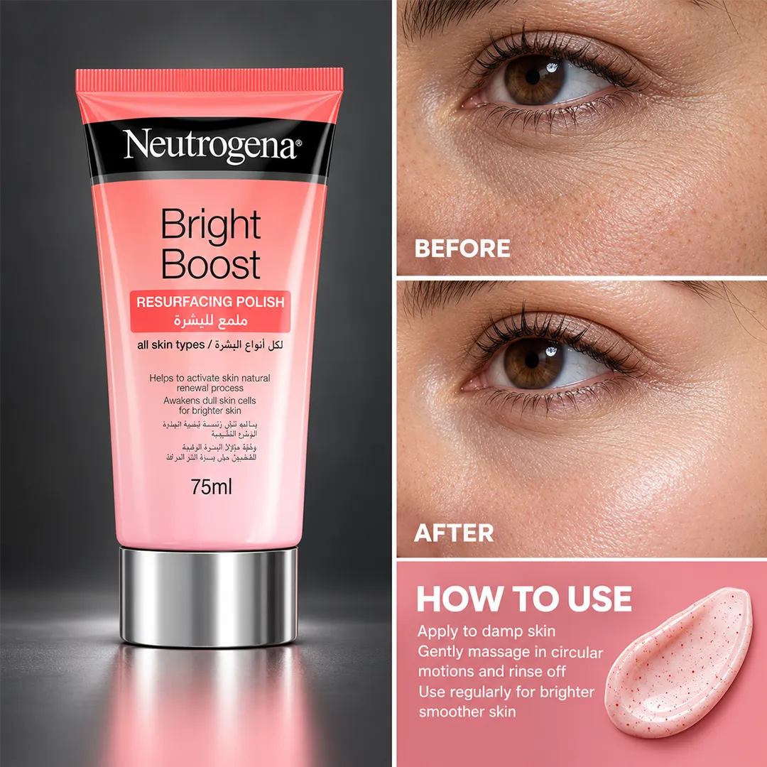 NEUTROGENA BRIGHT BOOST RESUFACING POLISH