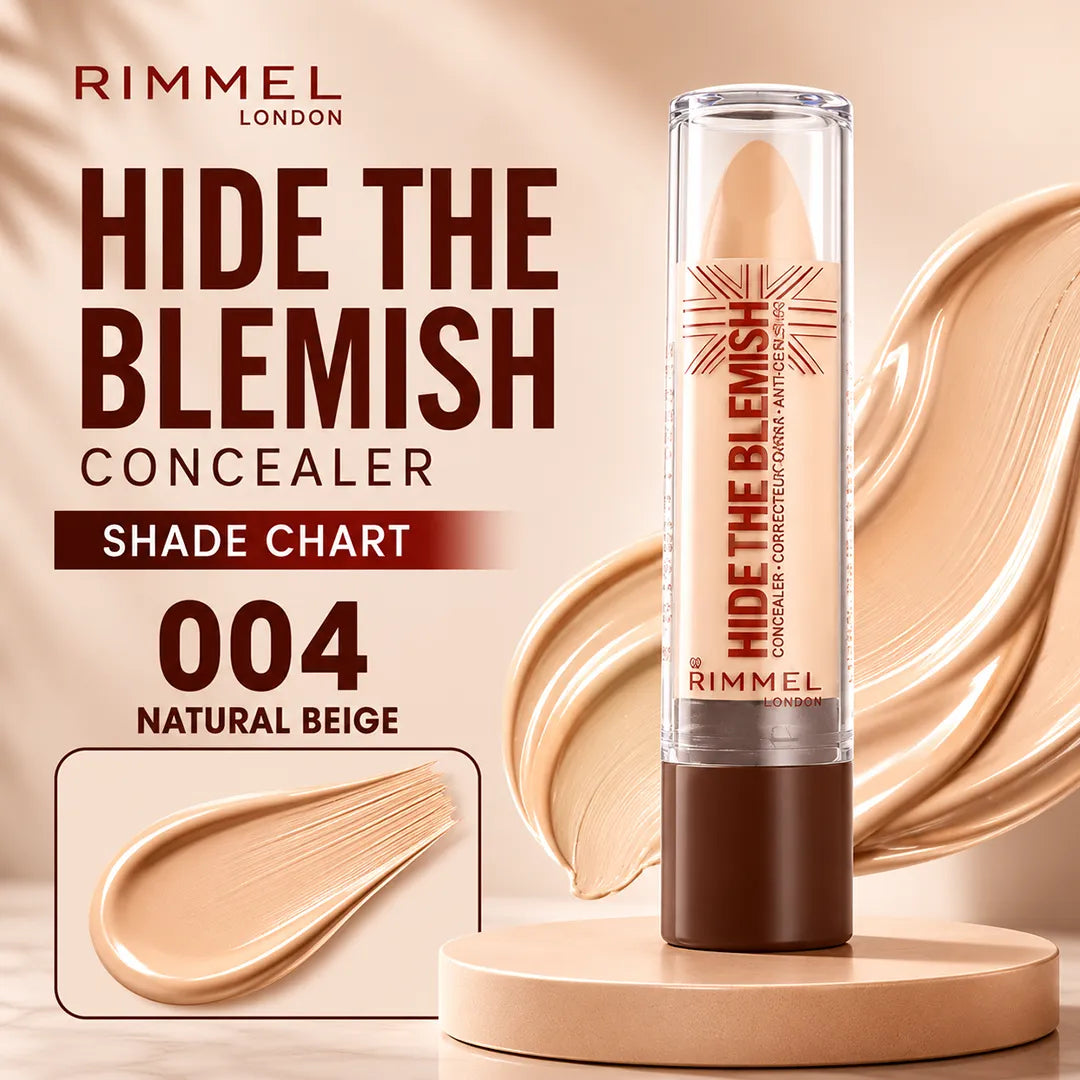 RIMMEL HIDE THE BLEMISH CONCEALER 004