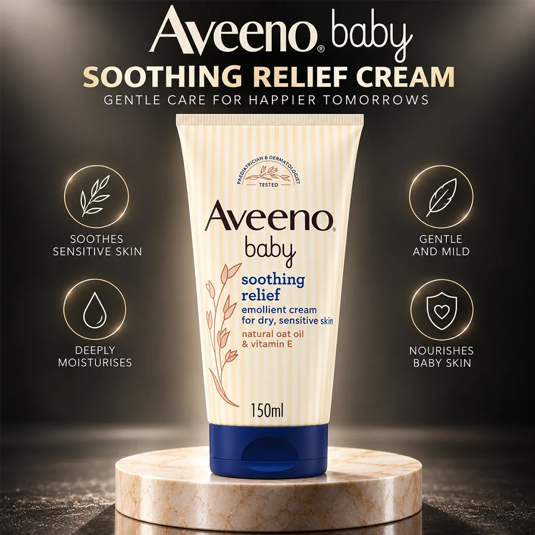 AVEENO BABY SOOTHING RELIEF CREAM 150ML
