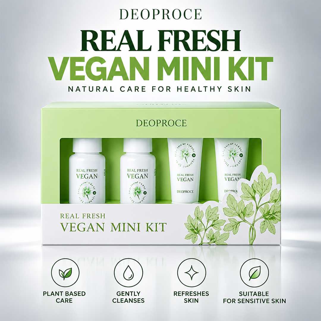 DEOPROCE REAL FRESH VEGAN MINI KIT