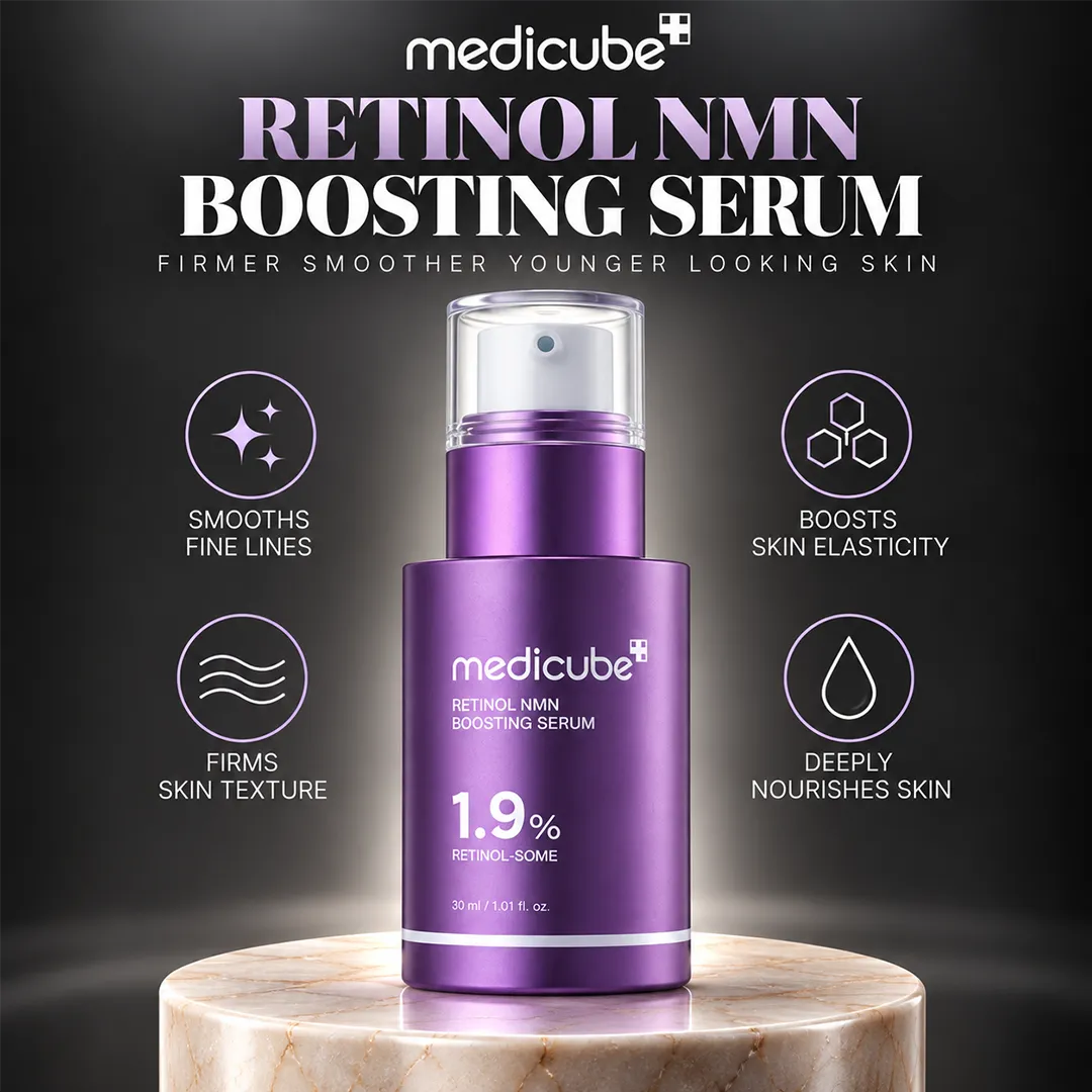 MEDICUBE RETINOL NMN BOOSTING SERUM 30ML