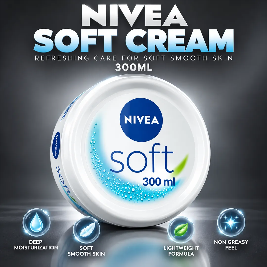 NIVEA SOFT CREAM 300ML