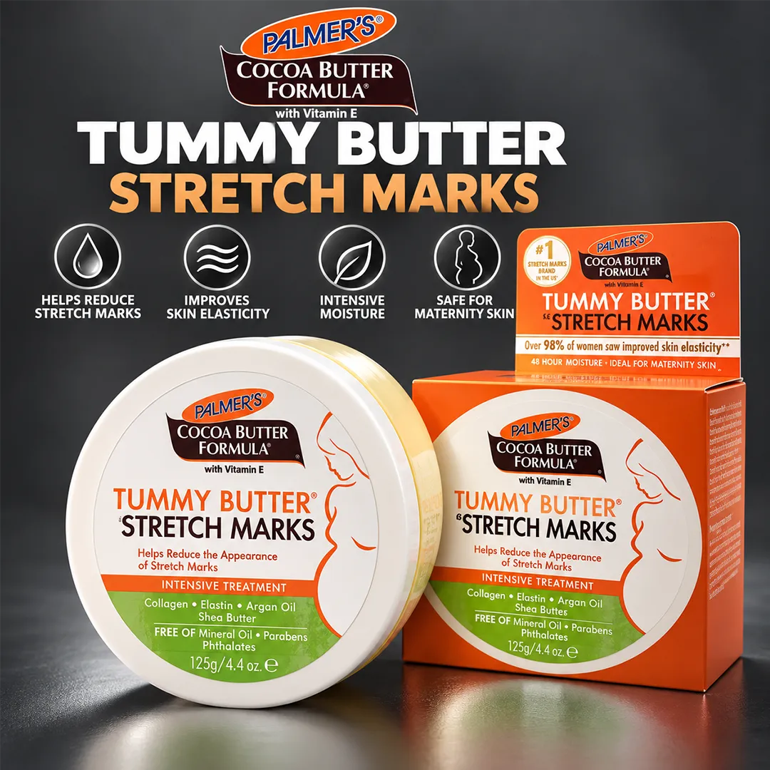 PALMERS CBF TUMMY BUTTER STRETCH MARKS 125G
