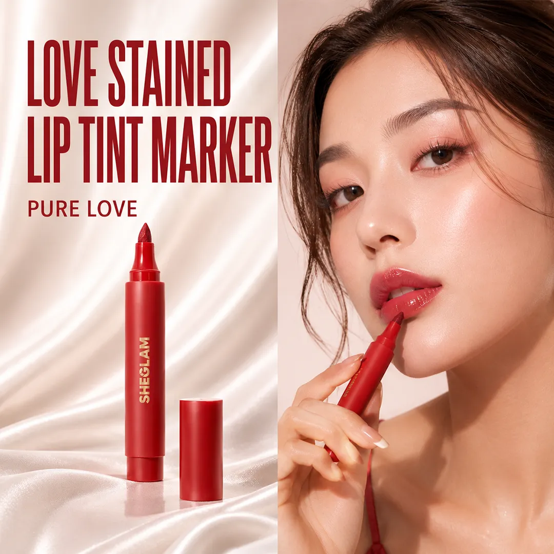 SHEGLAM LOVE STAINED LIP TINT MARKER PURE LOVE