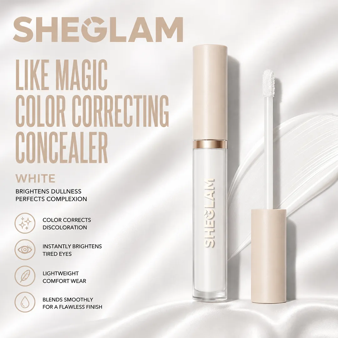 SHEGLAM LIKE MAGIC COLOR CORRECTING CONCEALER WHITE