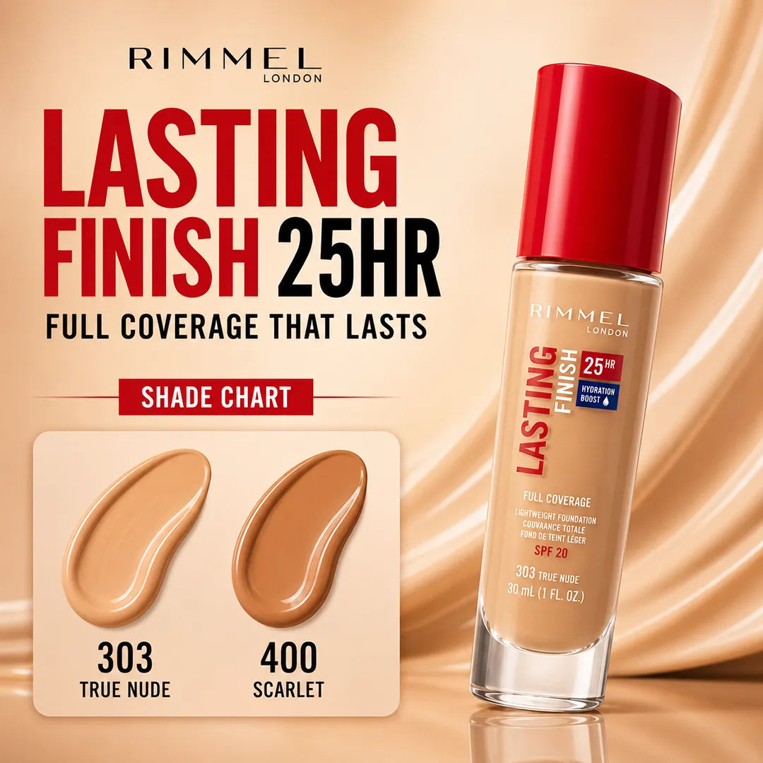 RIMMEL FOUNDATION LASTING FINISH 25HR