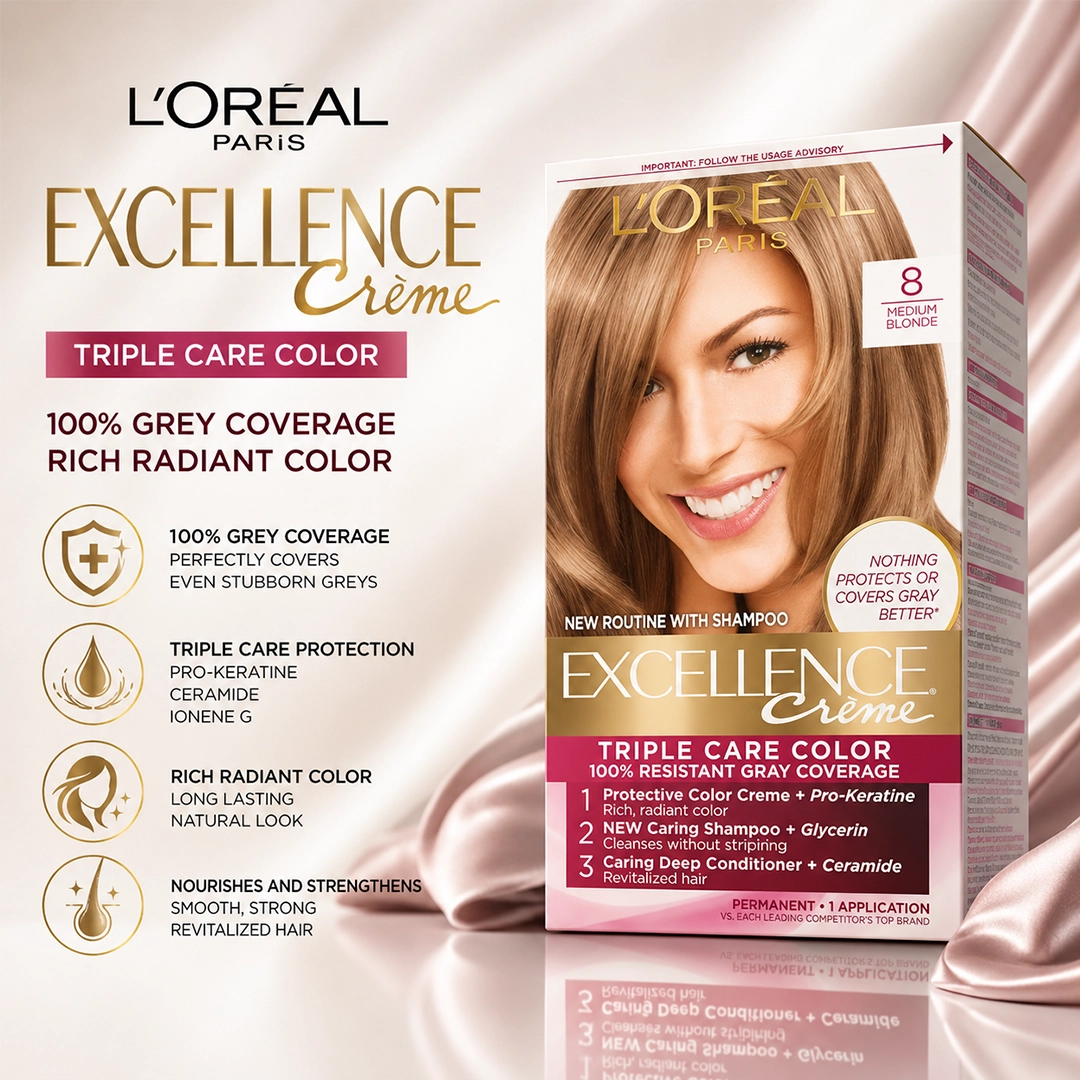 LOREAL EXCELLENCE COLOR 08