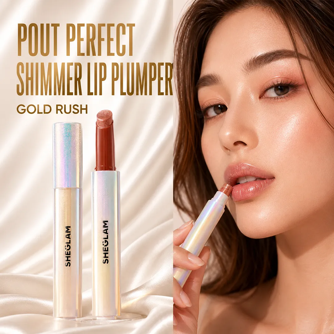 SHEGLAM POUT PERFECT SHIMMER LIP PLUMPER GOLD RUSH