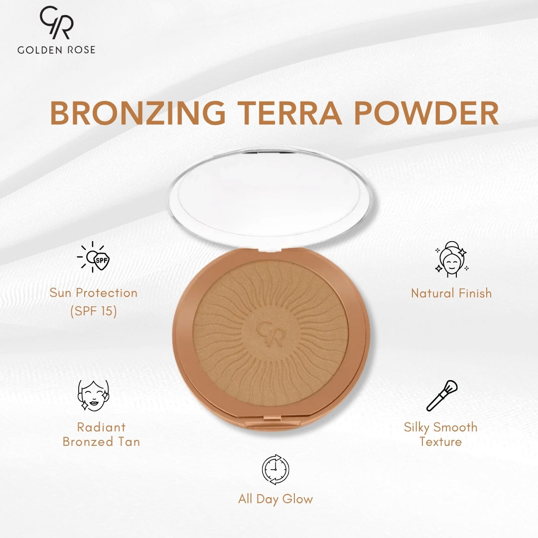 GOLDEN ROSE BRONZING TERRA POWDER