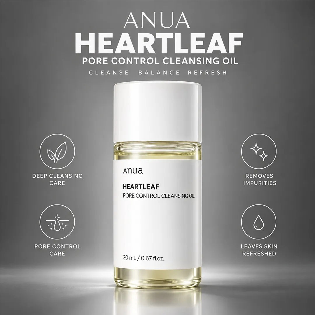 ANUA HEARTLEAF PORE CONTROL CLEANSING OIL 20ML