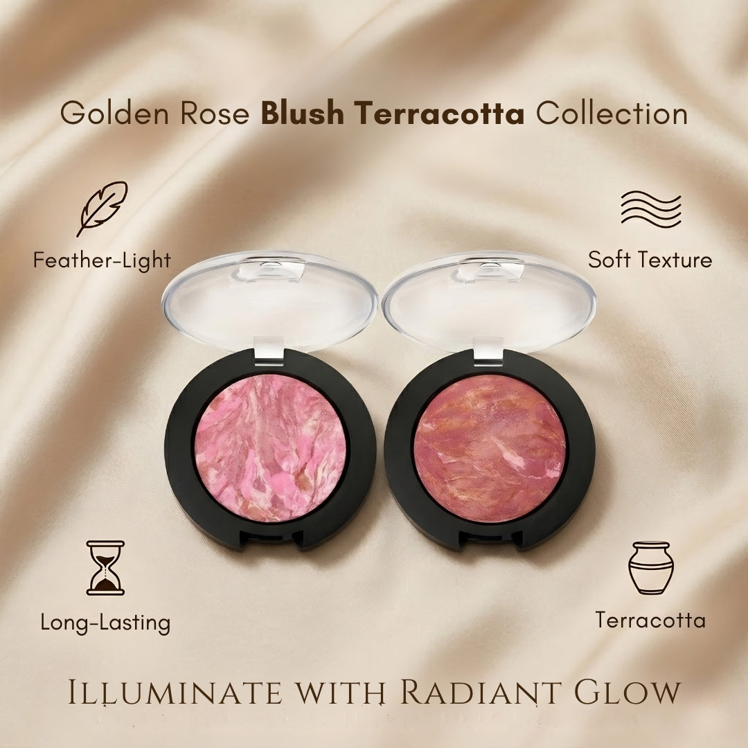 GOLDEN ROSE BLUSH TERRACOTTA
