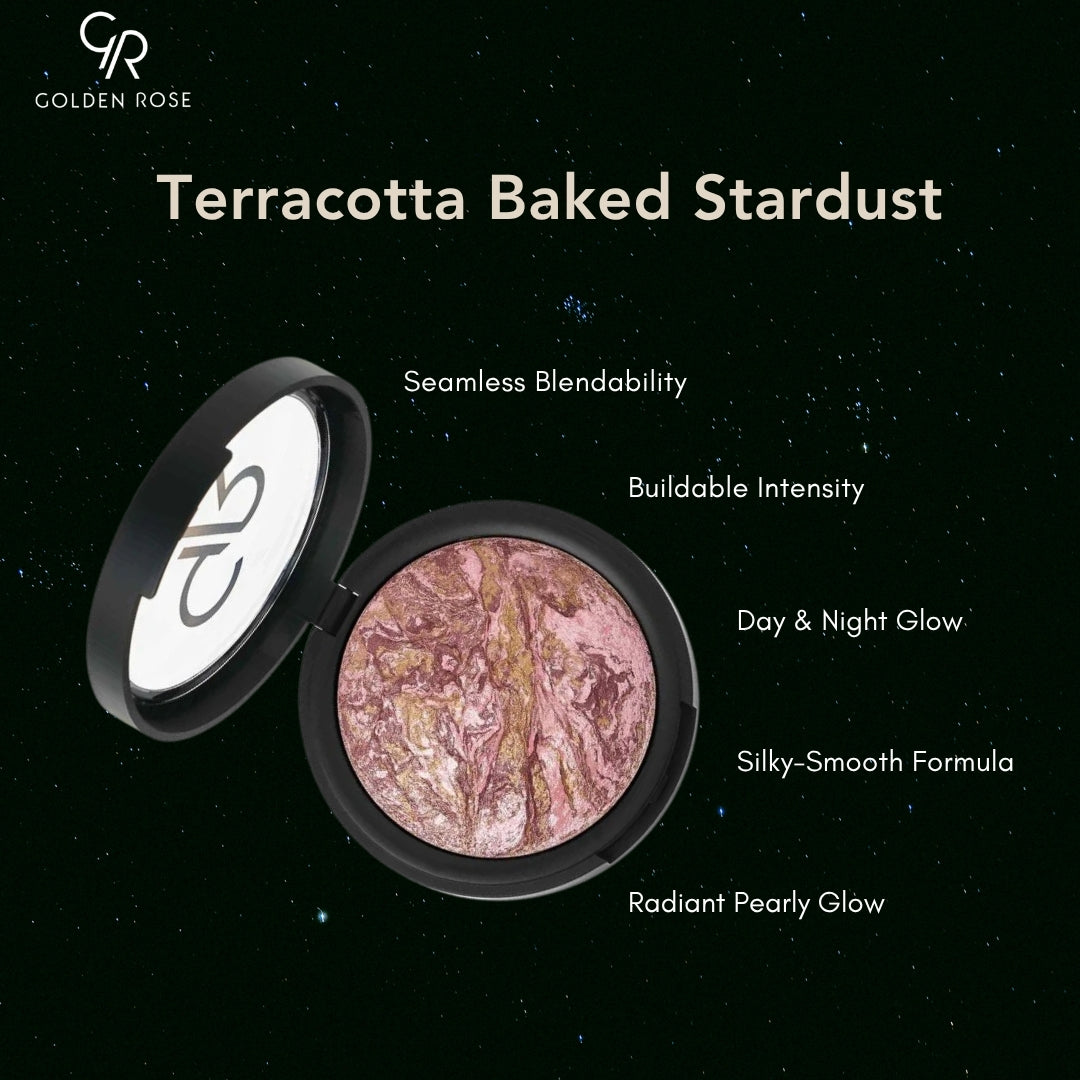 GOLDEN ROSE BLUSH TERRACOTTA STARDUST