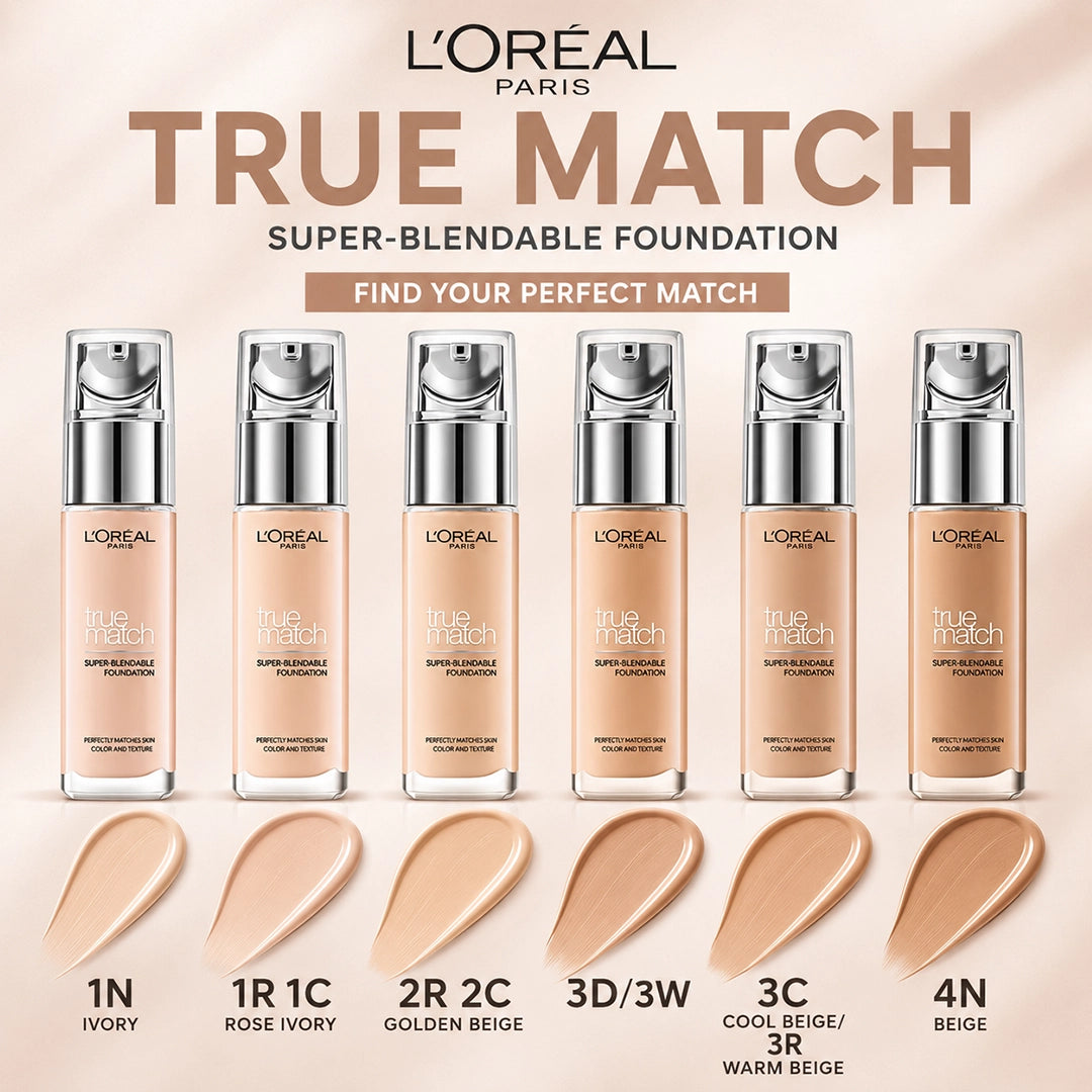 LOREAL TRUE MATCH FOUNDATION