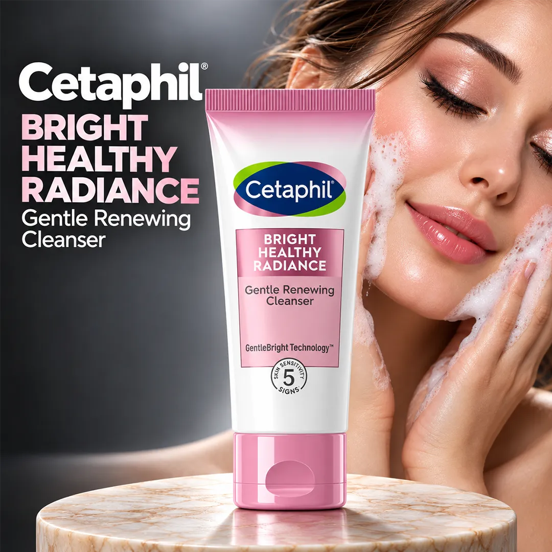 CETAPHIL BRIGHT HEALTHY GENTLE RENEWING CLEANSER 100G