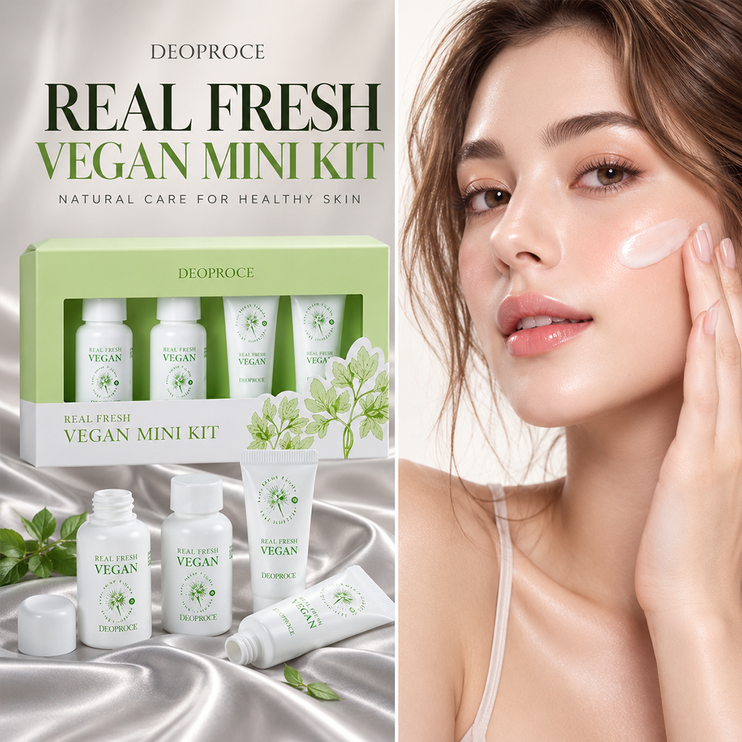 DEOPROCE REAL FRESH VEGAN MINI KIT