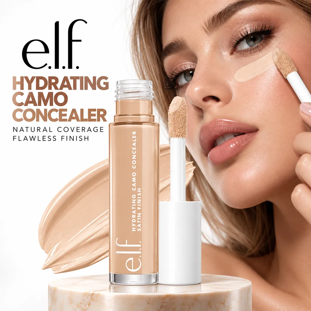 ELF HYDRATING CAMO CONCEALER 6ML FAIR ROSE