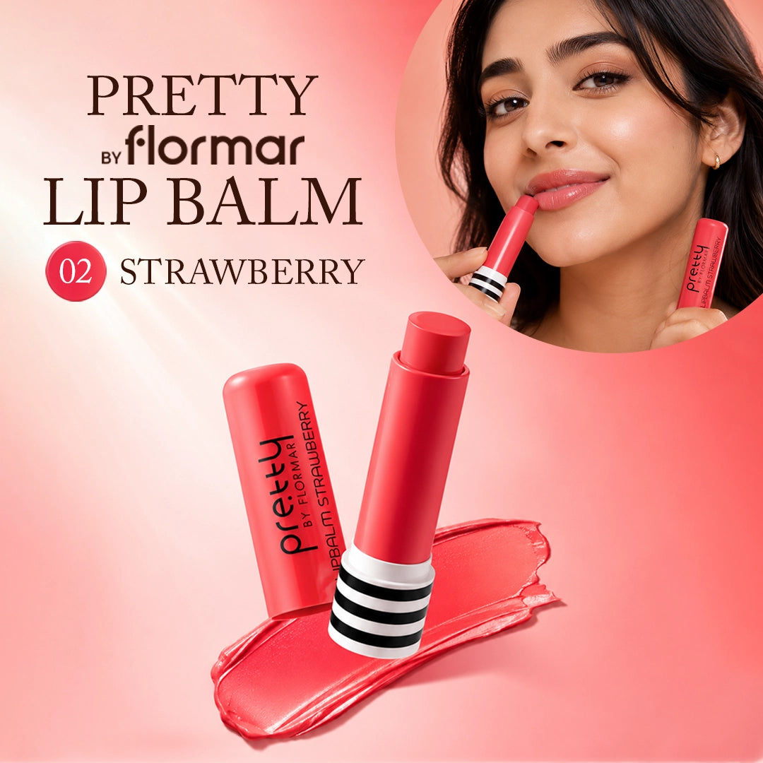 PRETTY LIP BALM 02 STRAWBERRY