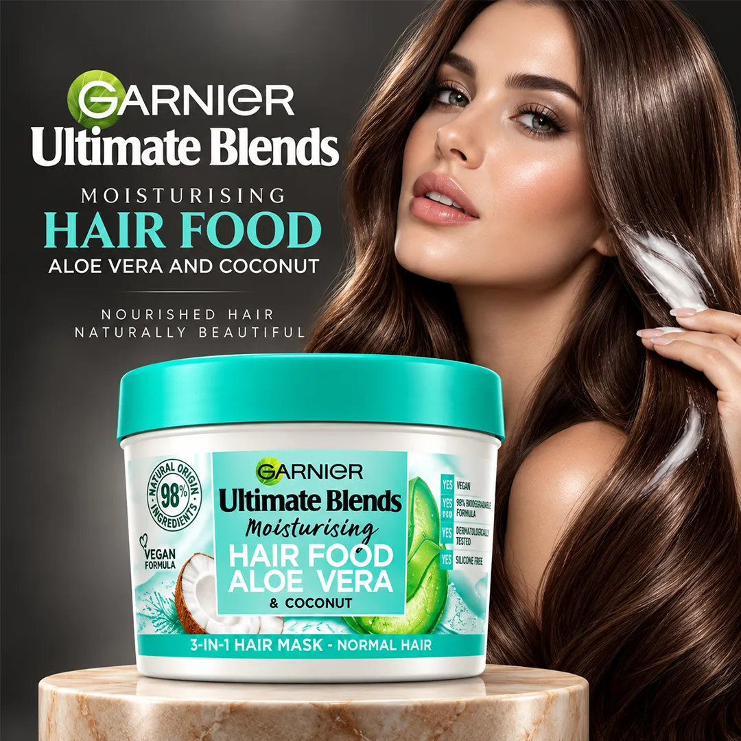 ULTIMATE BLENDS HAIR MASK 390ML ALOE VERA AND COCONUT