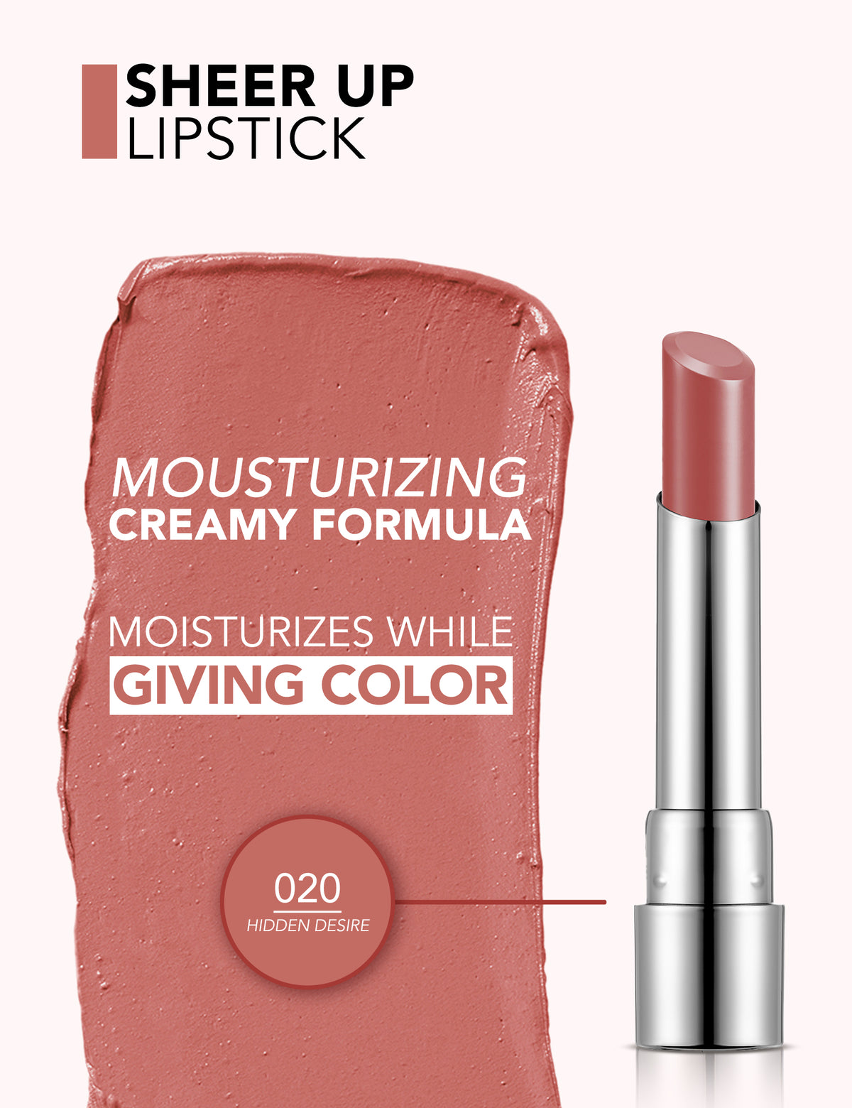 FLORMAR LIPSTICK SHEER UP