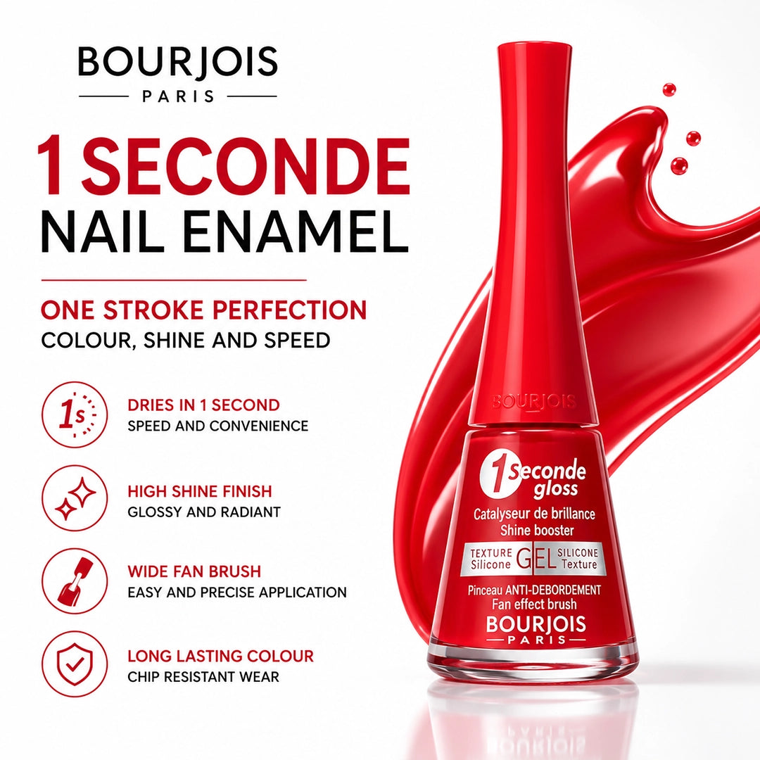 BOURJOIS 1 SECONDE NAIL ENAMEL