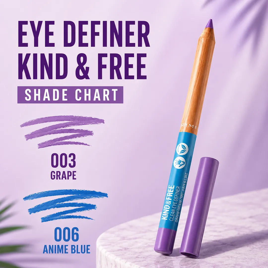 RIMMEL EYE DEFINER KIND & FREE