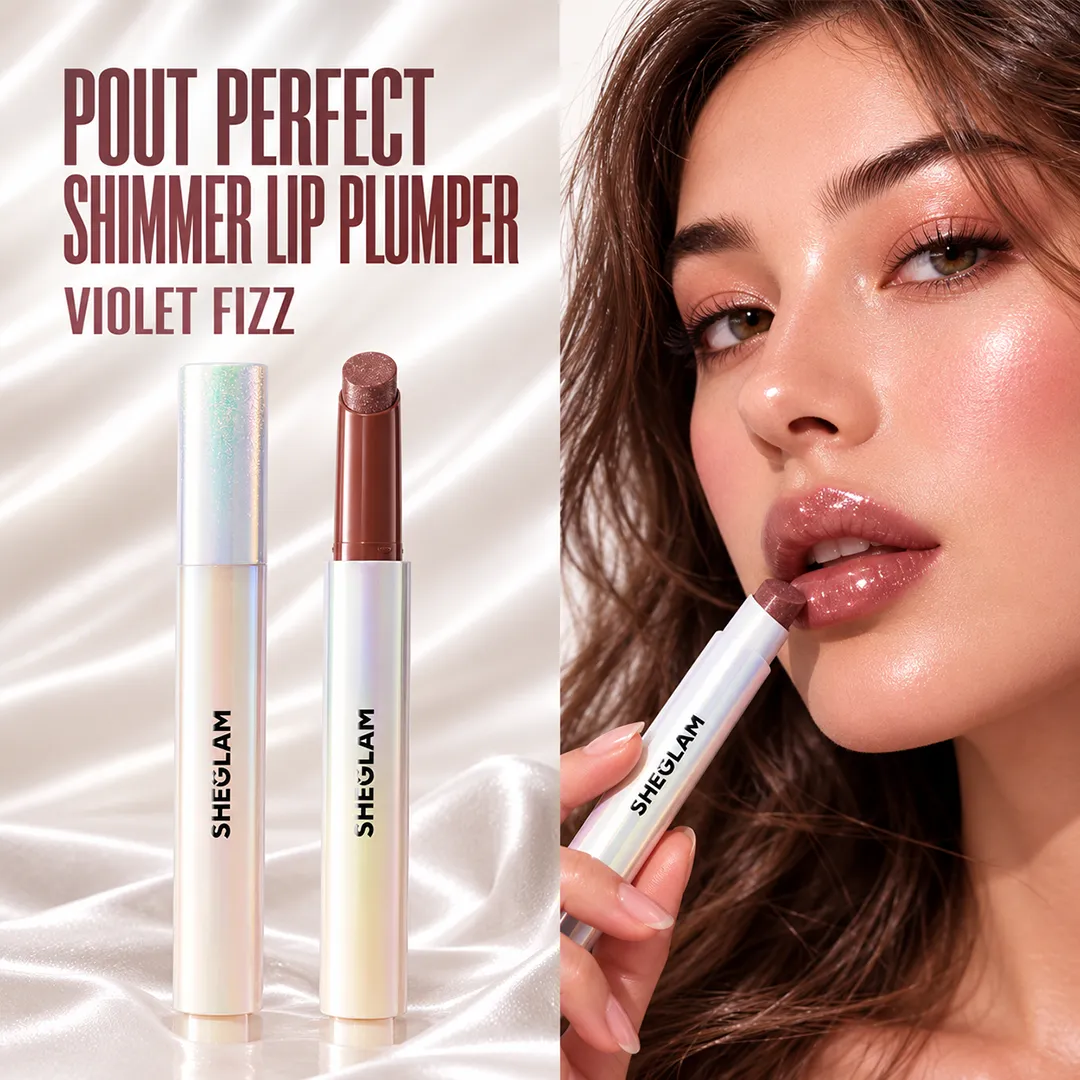 SHEGLAM POUT PERFECT SHIMMER LIP PLUMPER VIOLET FIZZ