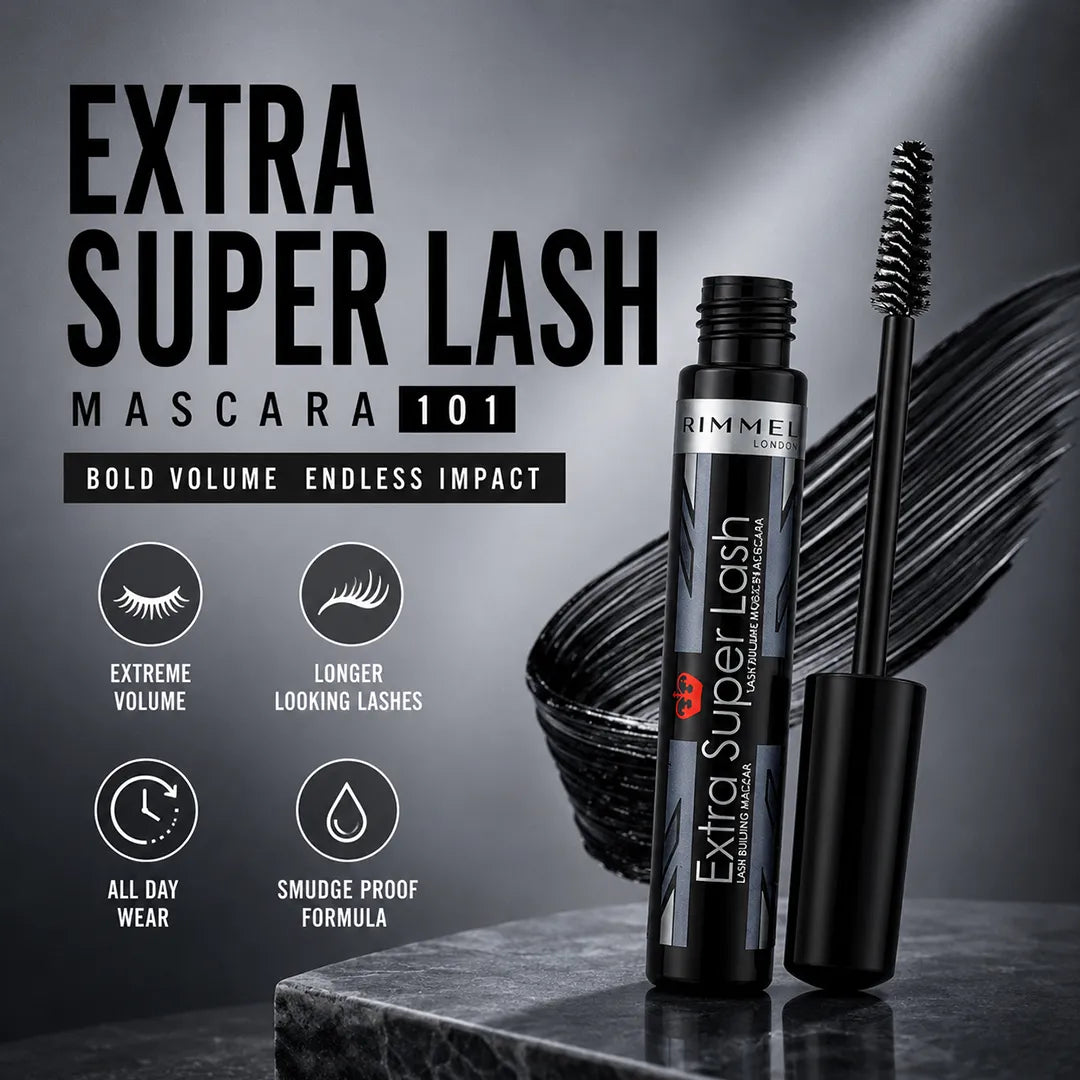 RIMMEL EXTRA SUPER LASH MASCARA 101