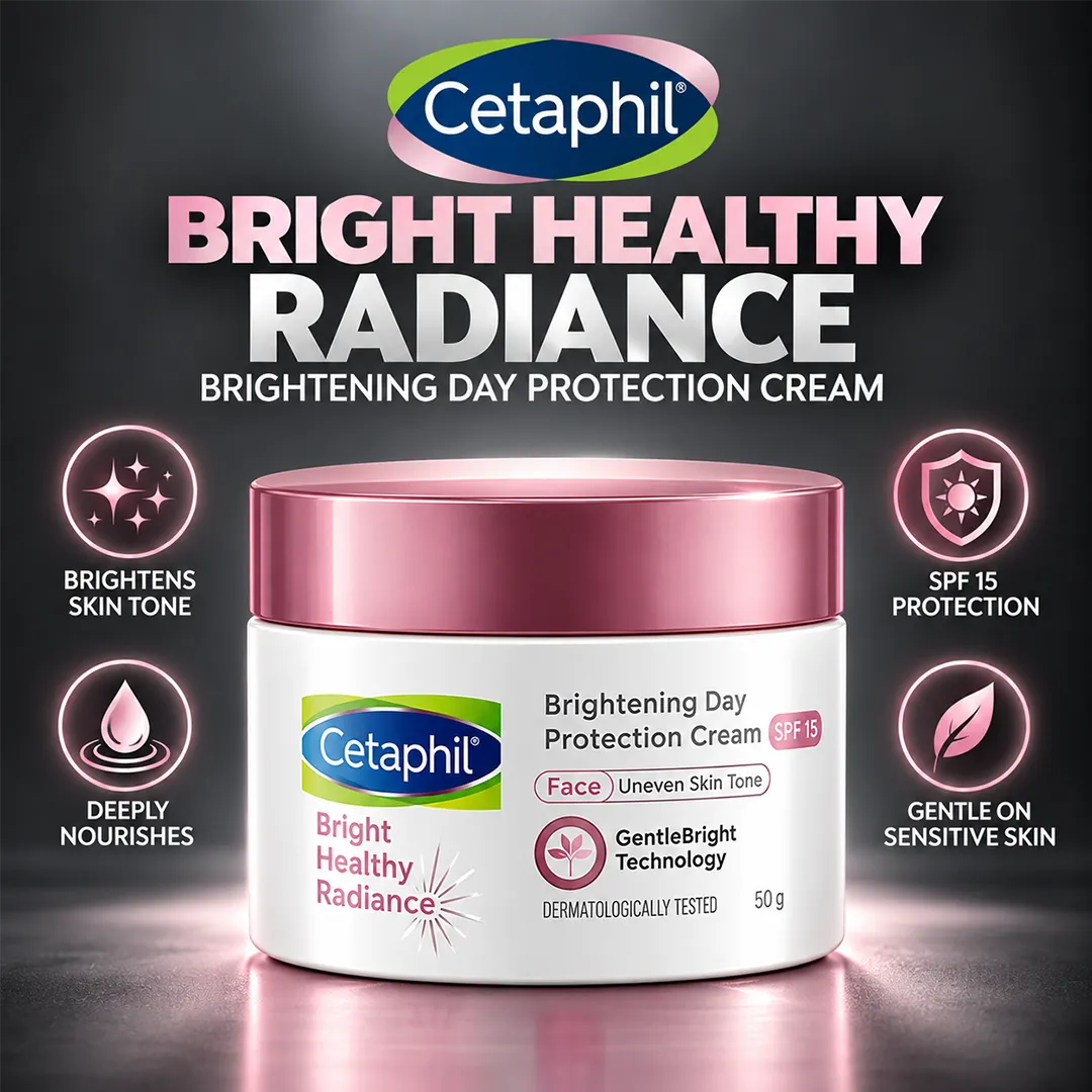 CETAPHIL BRIGHT HEALTHY RADIANCE DAY CREAM 50G