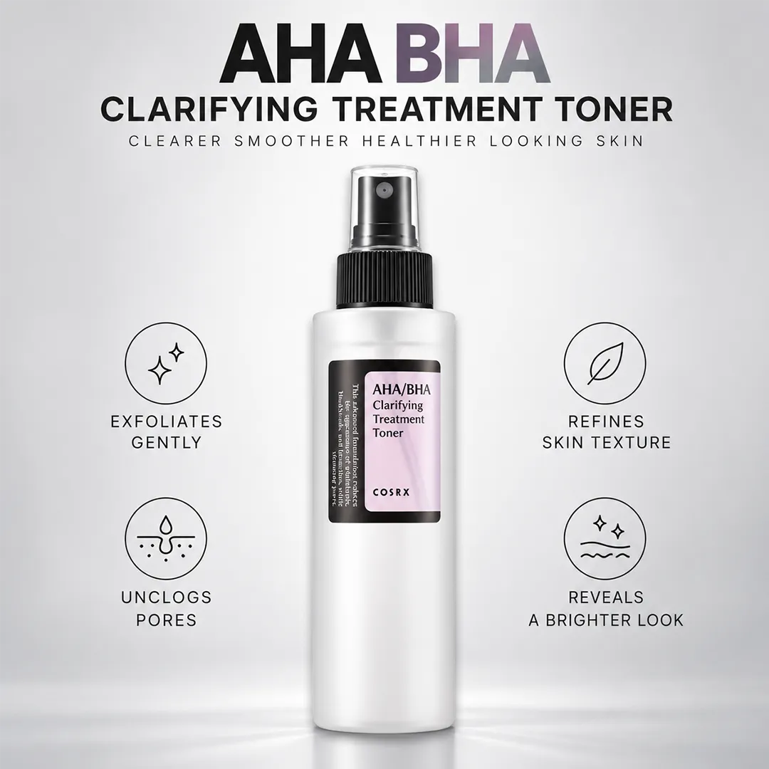 COSRX AHA BHA CLARIFYING TREATMENT TONER 100ML