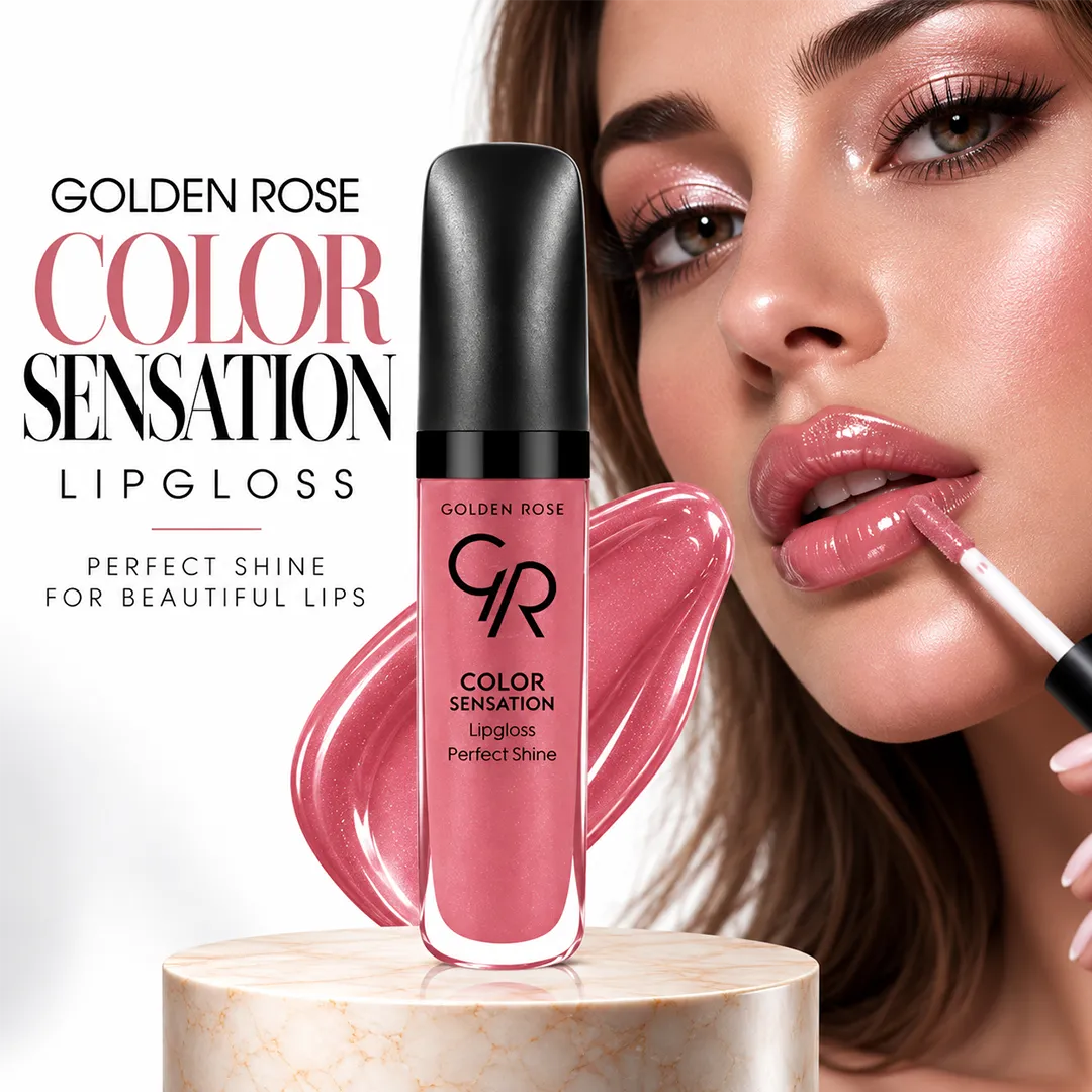 GOLDEN ROSE LIPGLOSS COLOR SENSATION 120