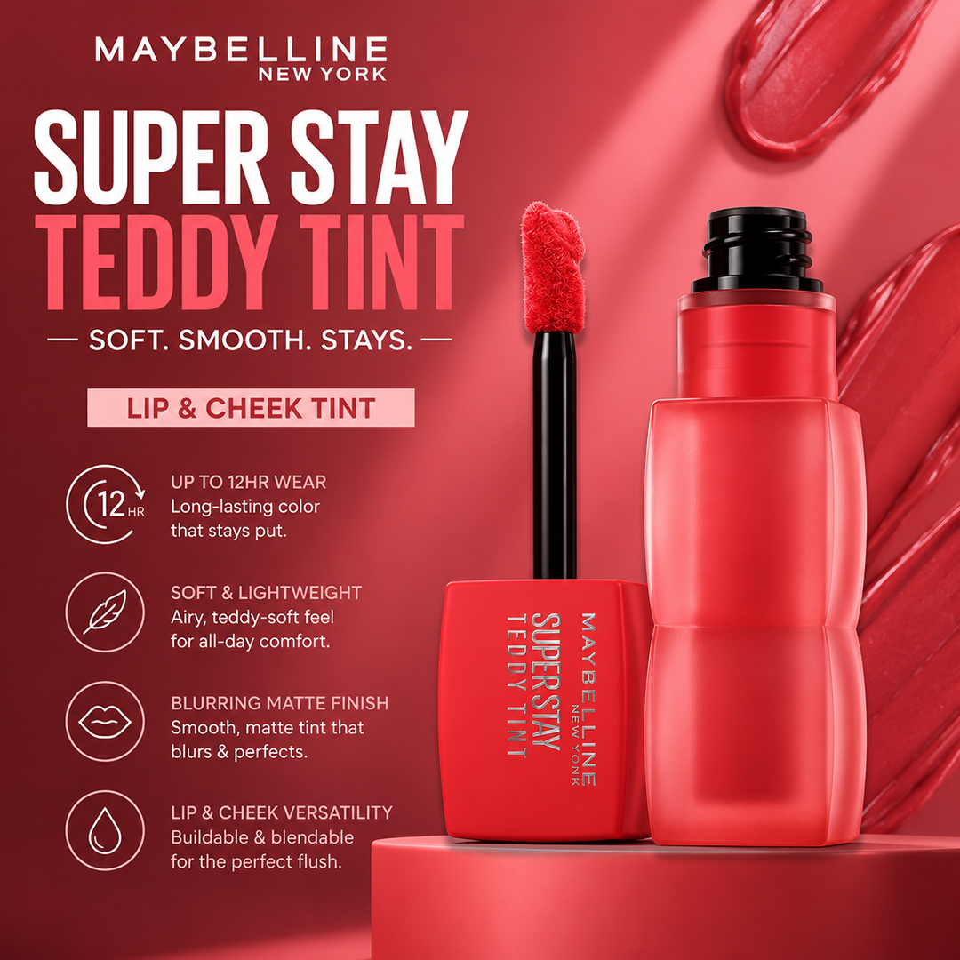 MAYBELLINE SUPER STAY TEDDY TINT
