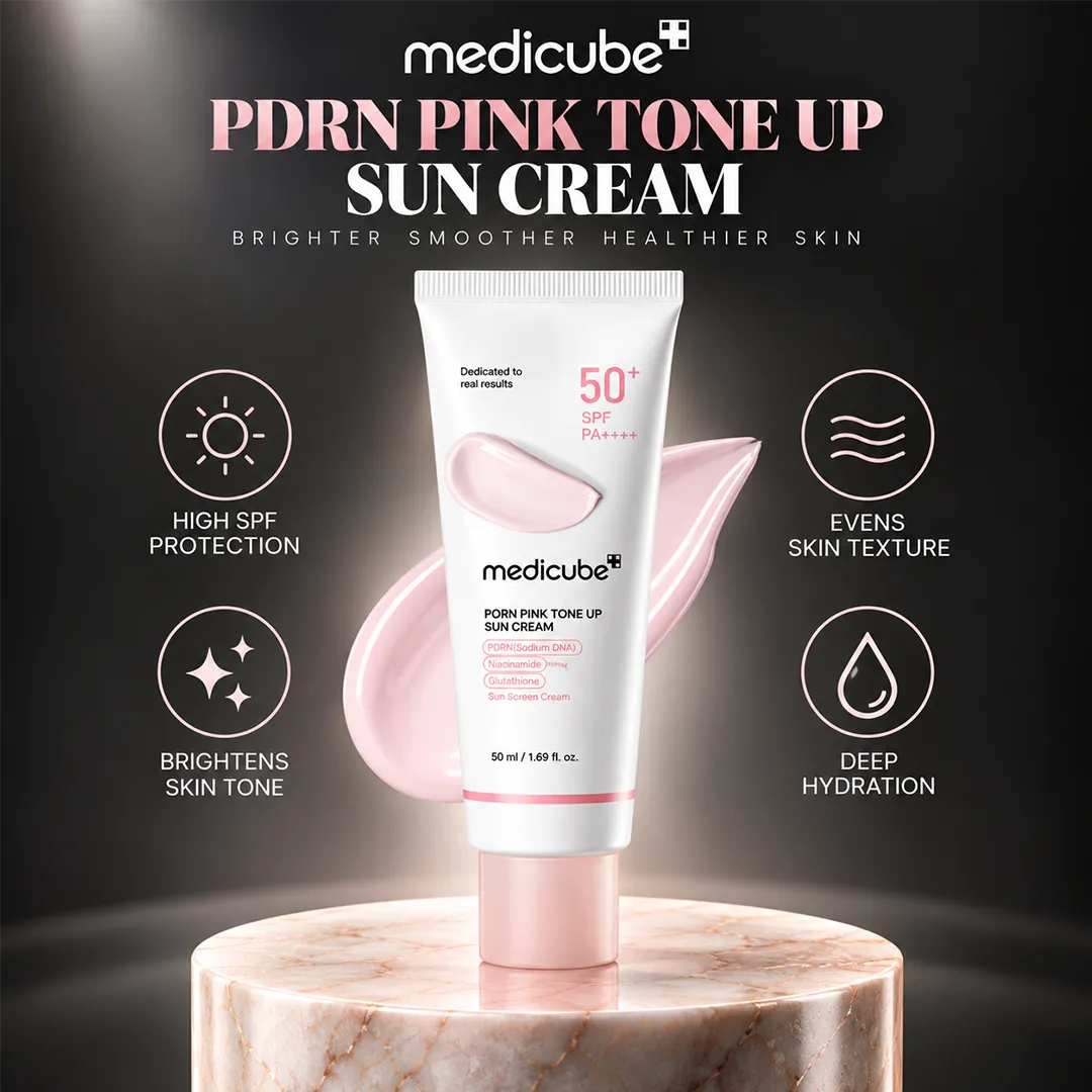 MEDICUBE PDRN PINK TONE UP SUN CREAM 50ML
