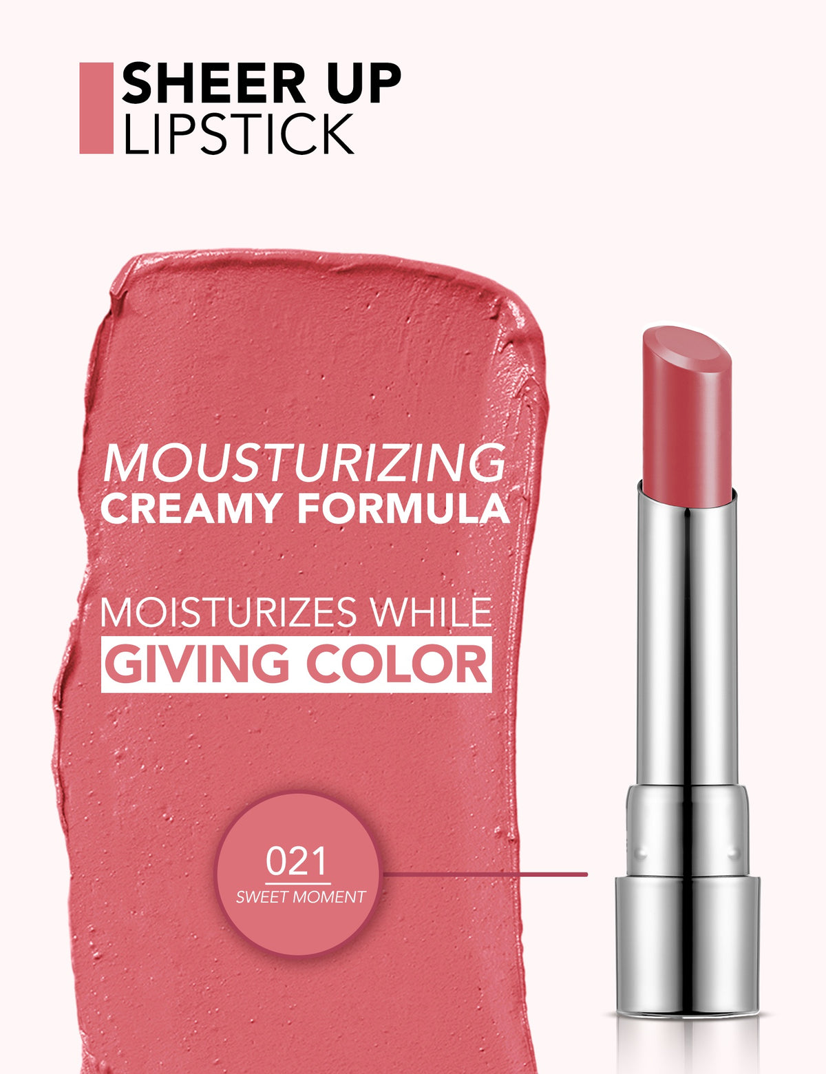 FLORMAR LIPSTICK SHEER UP