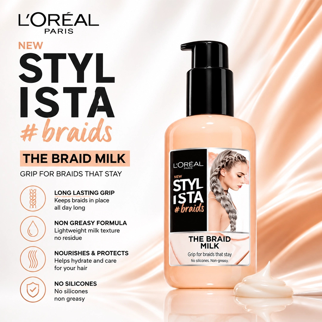 LOREAL STYL ISTA BRAIDS THE BRAID MILK 100ML
