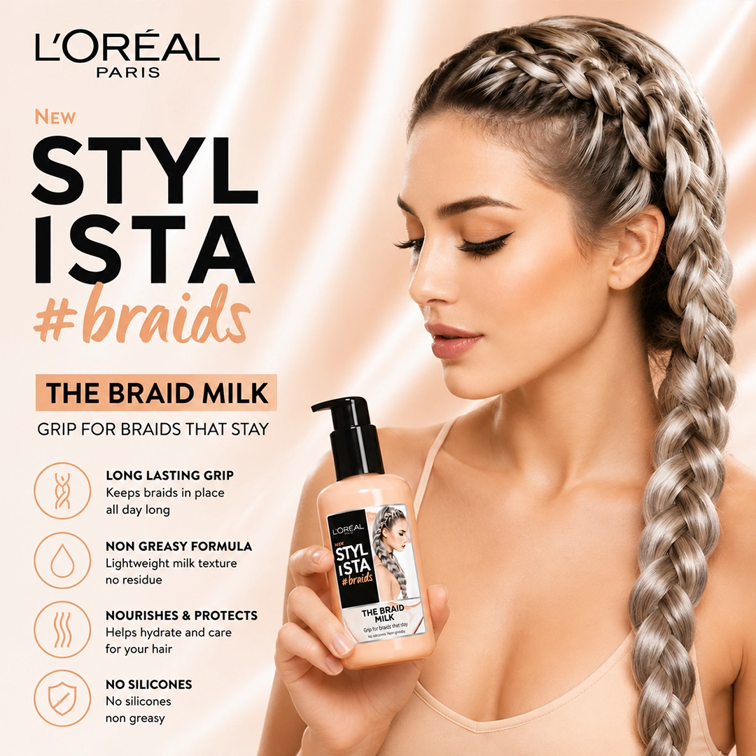 LOREAL STYL ISTA BRAIDS THE BRAID MILK 100ML