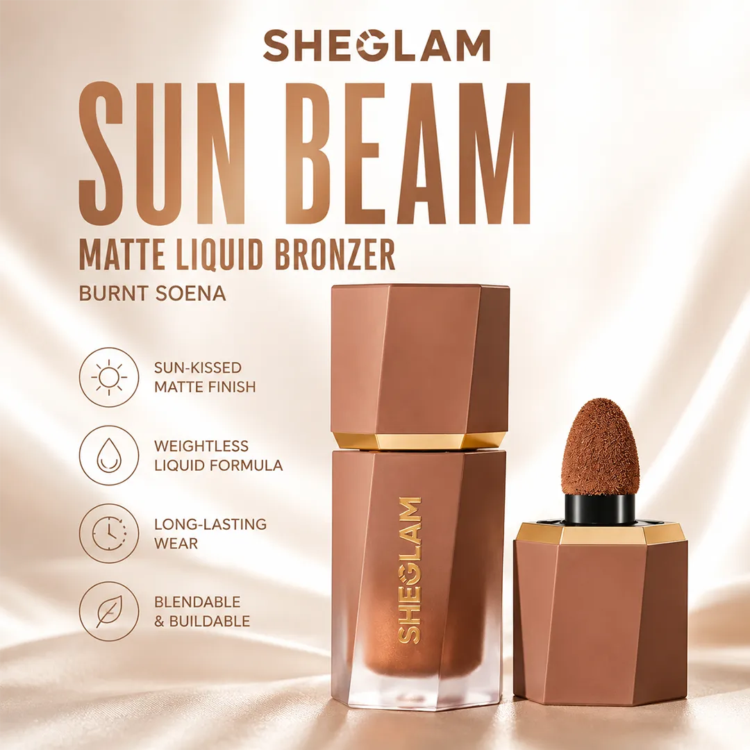 SHEGLAM SUN BEAM MATTE LIQUID BRONZER 5.2ML