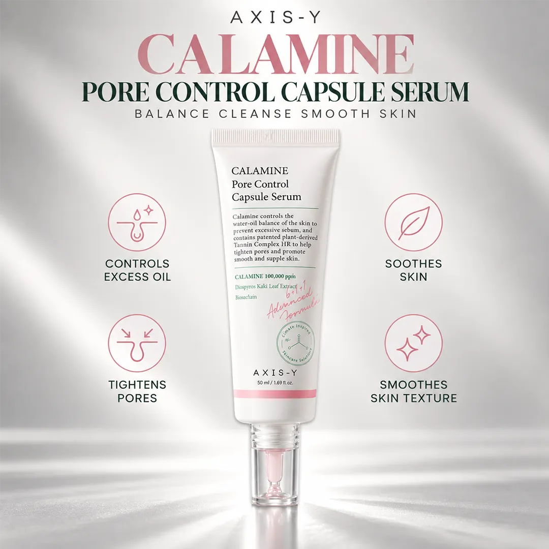 AXIS Y CALAMINE PORE CONTROL CAPSULE SERUM 50ML