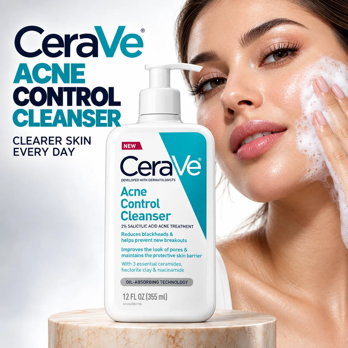 CERAVE ACNE CONTROL CLEANSER 355ML