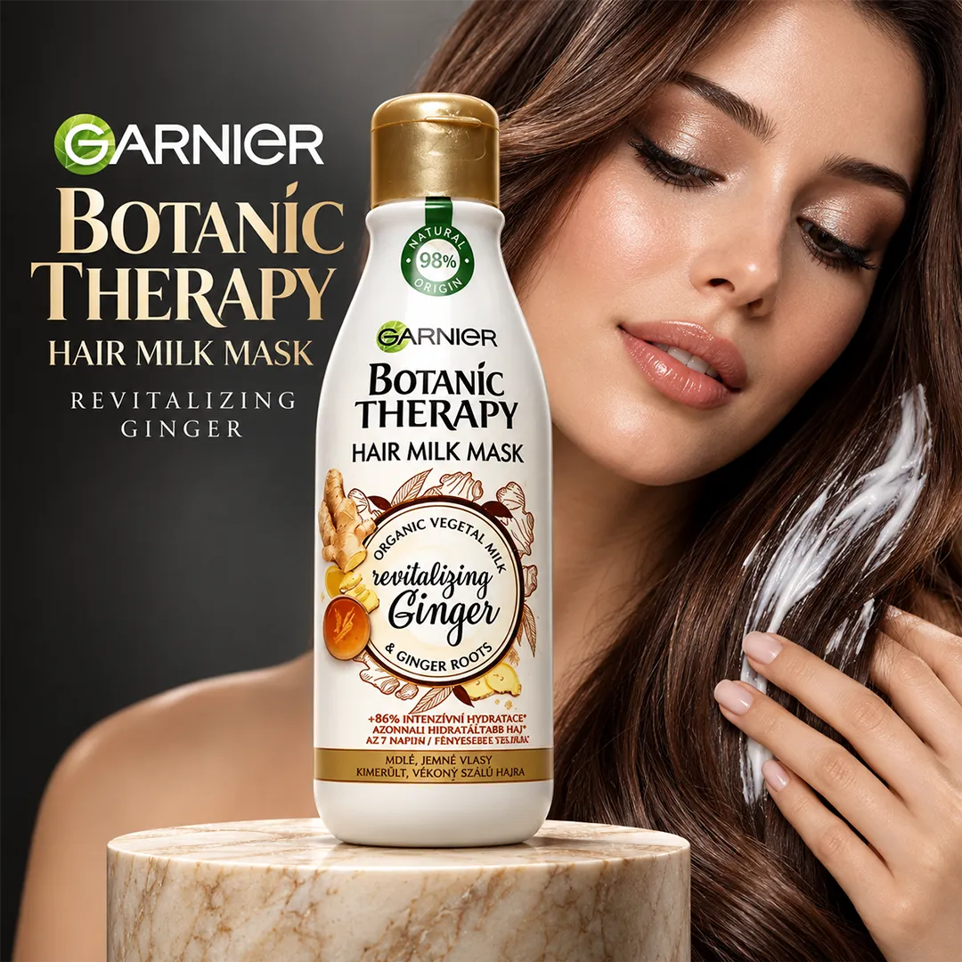 GARNIER HAIR MILK MASK 250ML REVITALIZING GINGER