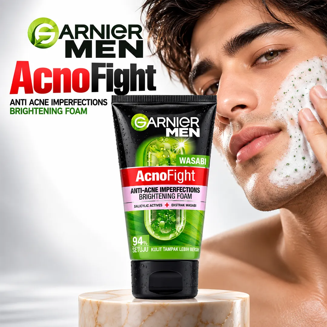GARNIER MEN WASABI ACNO FIGHT 100ML