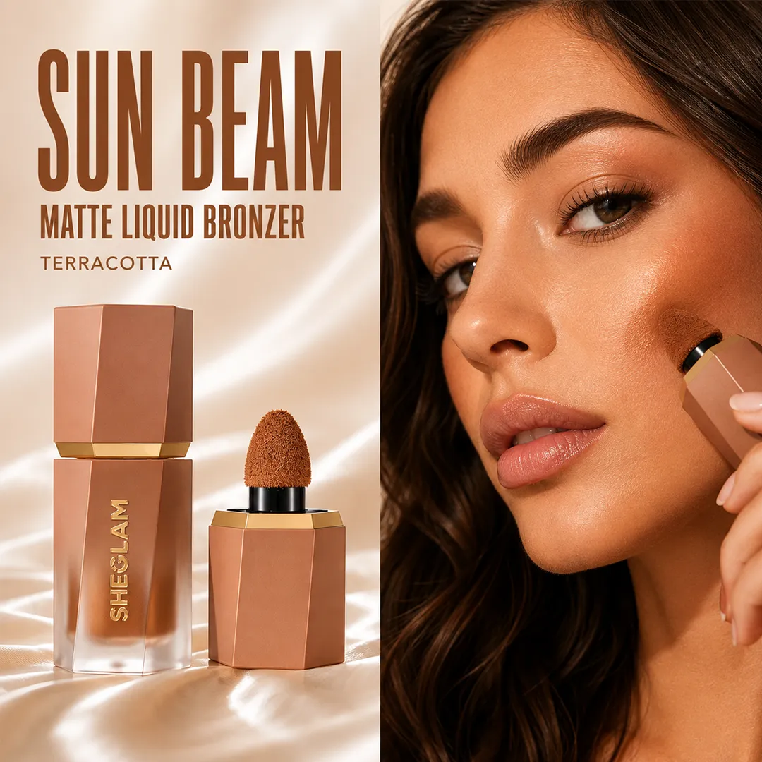 SHEGLAM SUN BEAM MATTE LIQUID BRONZER TERRACOTTA 5.2ML