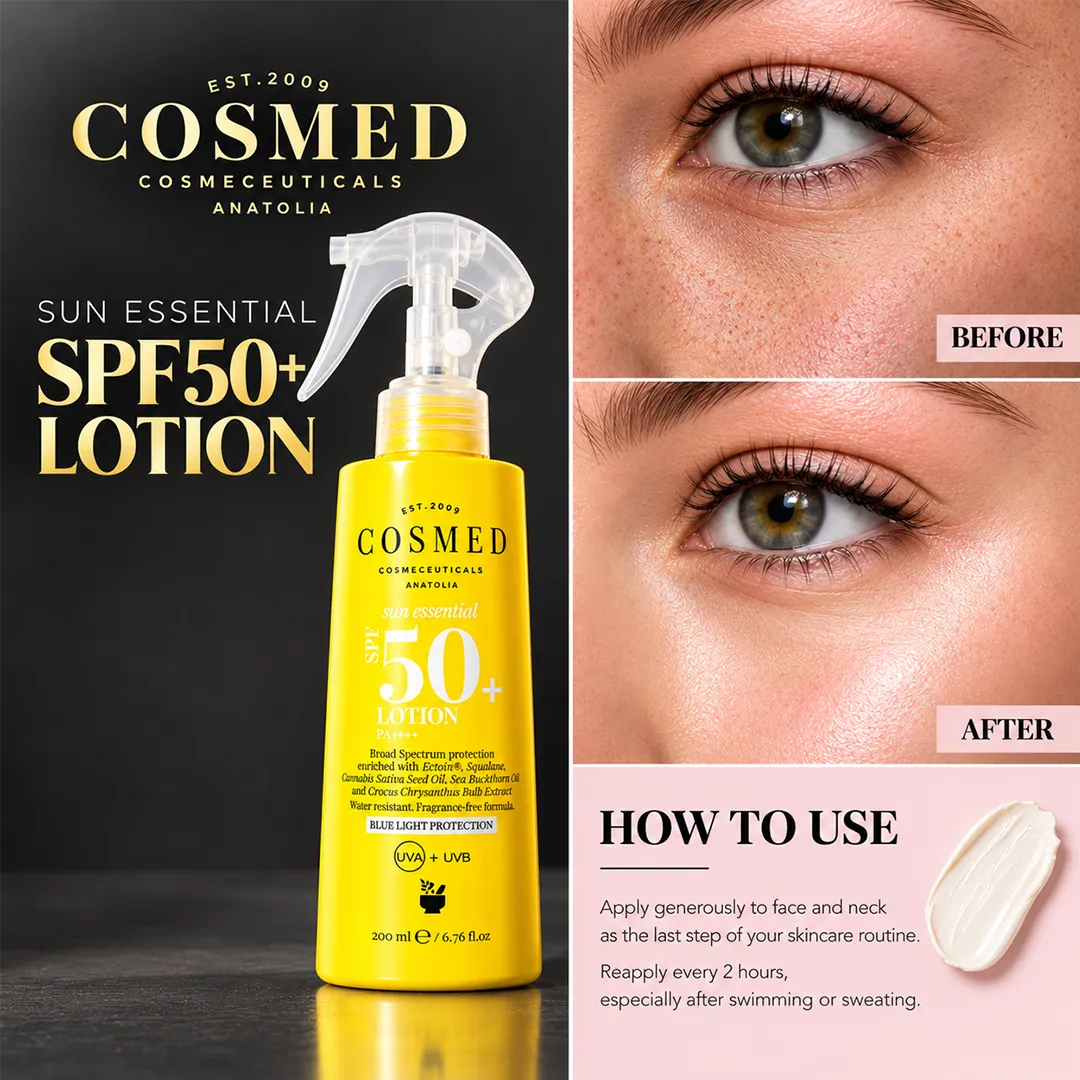 COSMED SUN ESSENTIAL SPF50+LOTION 200ML