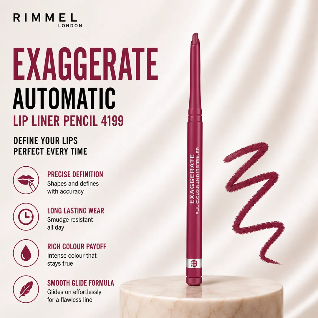 RIMMEL AUTOMATIC LIP LINER PENCIL  4199