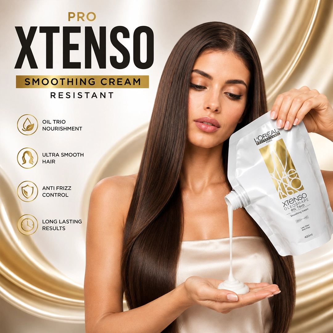 LOREAL PRO XTENSO SMOOTHING CREAM 400ML RESISTANT