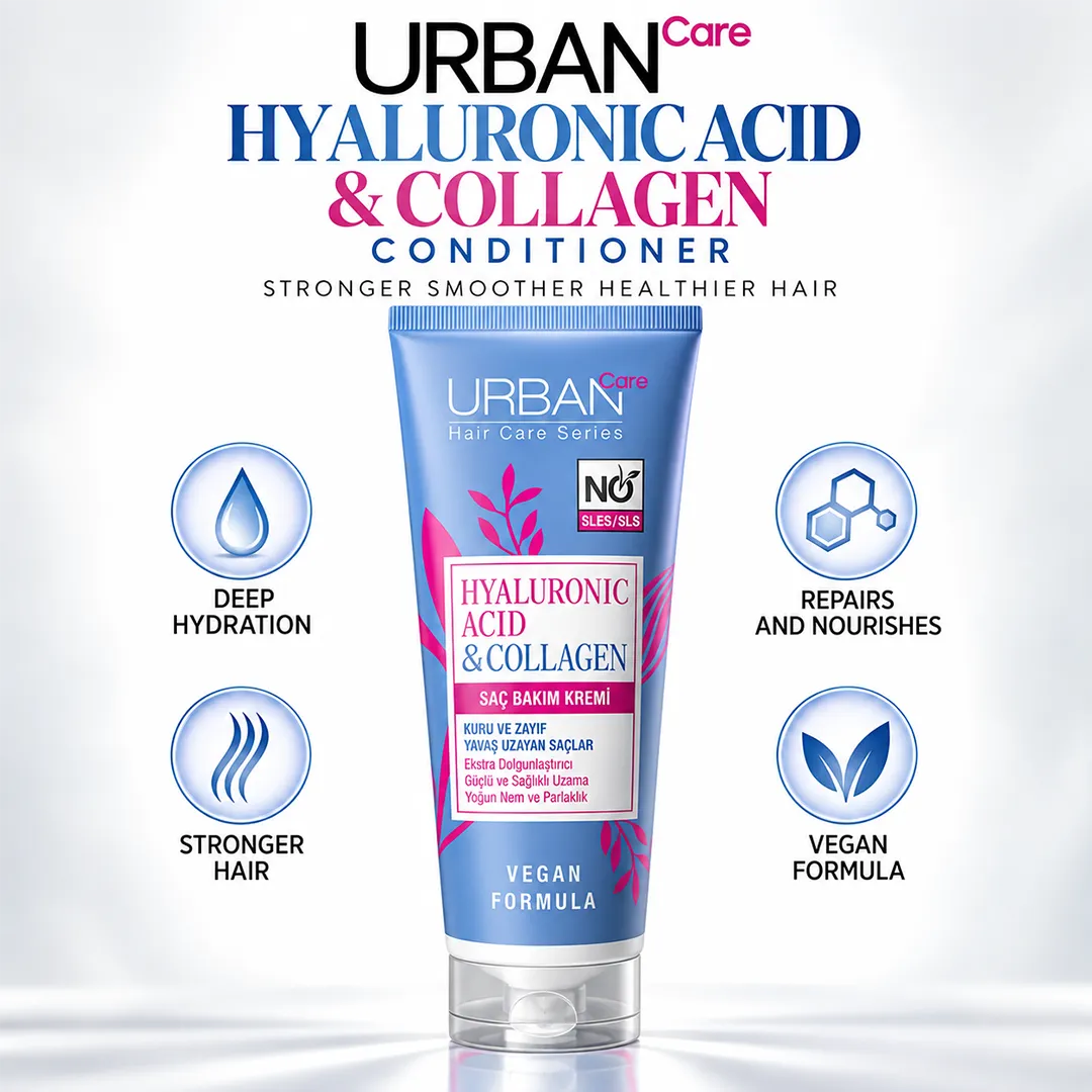 URBAN CARE HYALURONIC ACID & COLLAGEN CONDITIONER 250ML